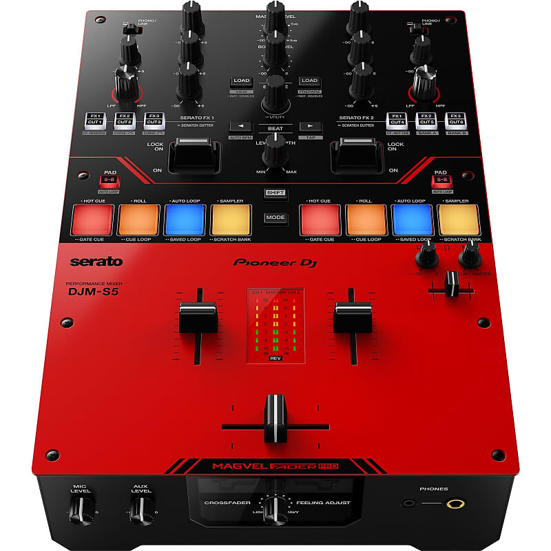Микшер Pioneer DJM-S5 2-Channel Serato Digital Mixer
Микшер Pioneer DJM-S5 2-Channel Serato Digital Mixer