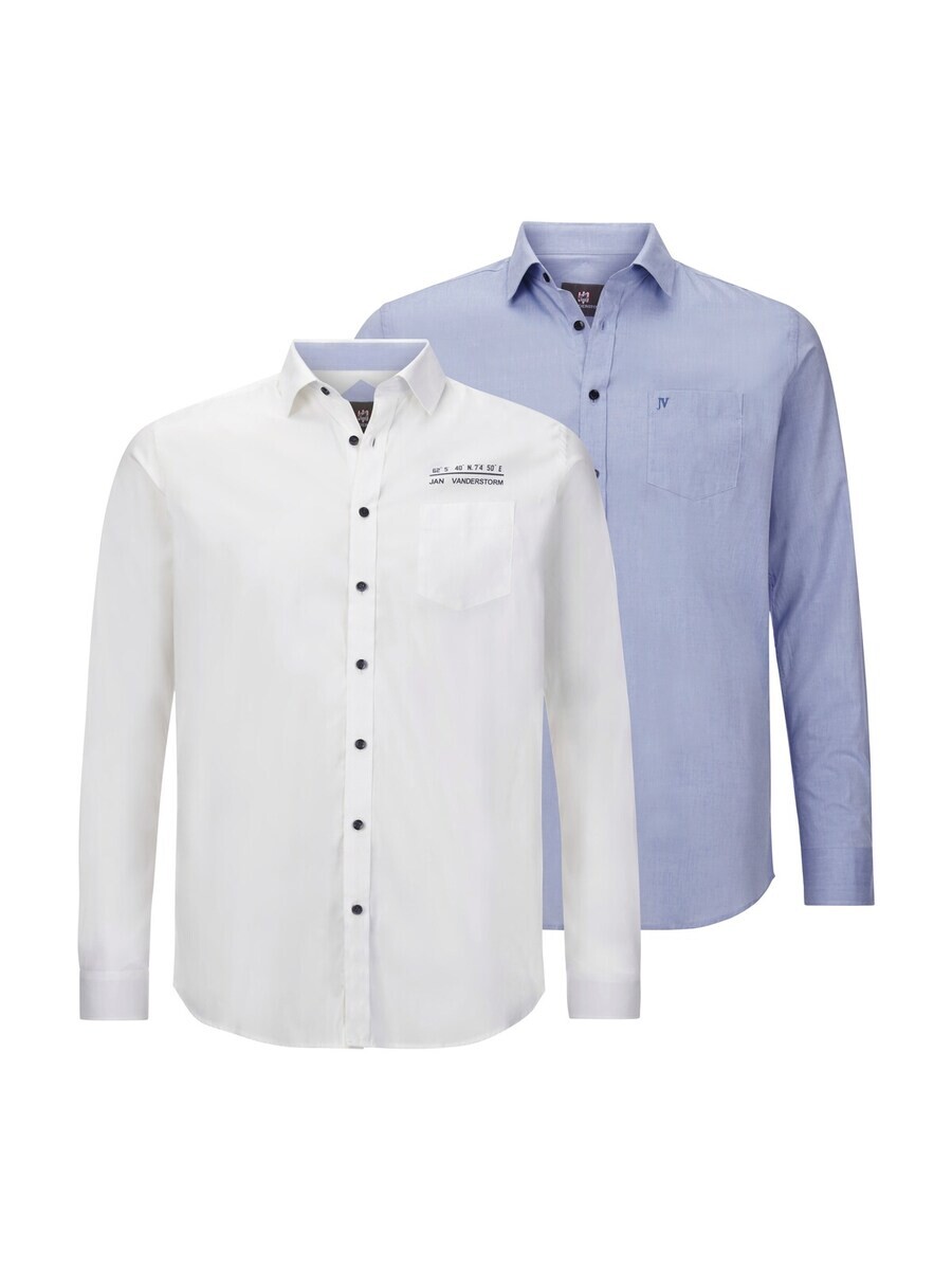 Рубашка на пуговицах стандартного кроя Jan Vanderstorm ULFE, цвет Opal/White
Рубашка на пуговицах стандартного кроя Jan Vanderstorm ULFE, цвет Opal/White