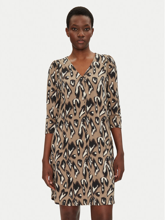 Платье на каждый день стандартный крой 20612138 Fransa, бежевый
Платье на каждый день стандартный крой 20612138 Fransa, бежевый