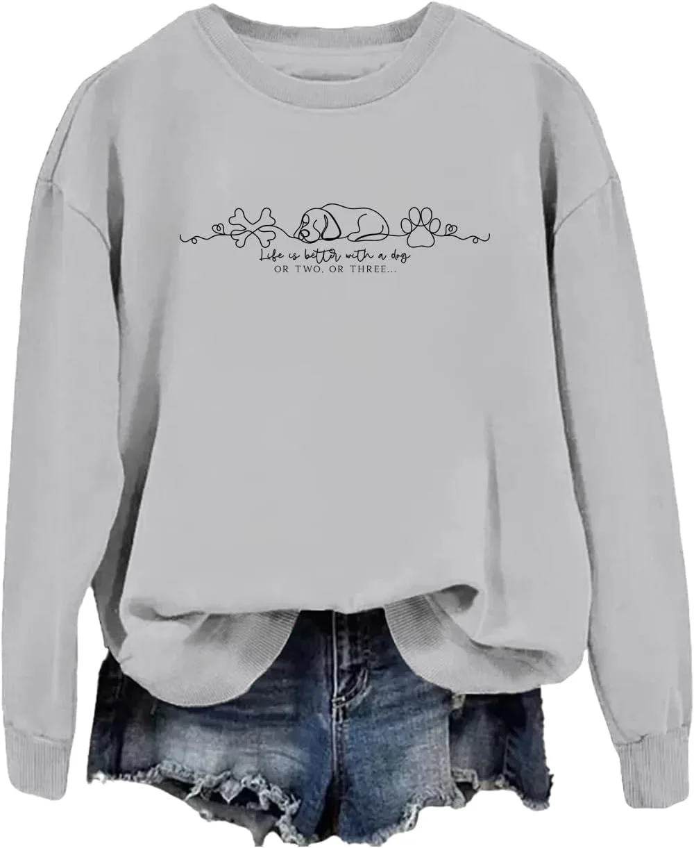 Толстовка Life Is Better With A Dog JWVEL
Толстовка Life Is Better With A Dog JWVEL