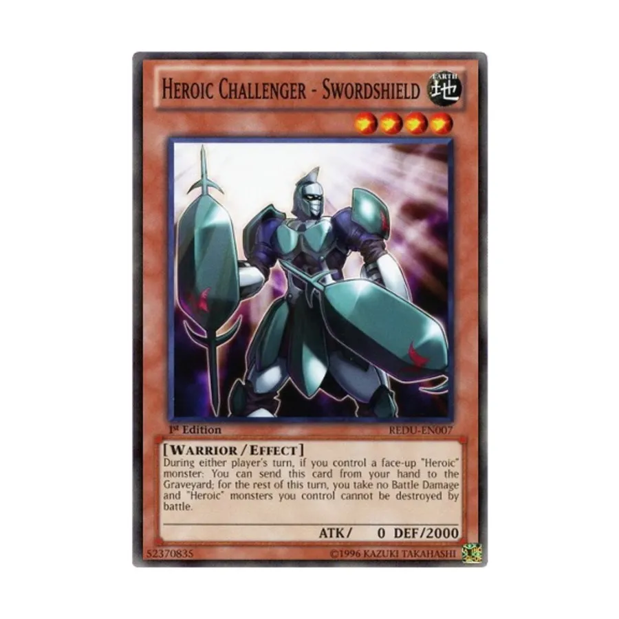 CCG Героический претендент — Меч-щит (Обычный), Yu-Gi-Oh - Return of the Duelist - Singles
CCG Героический претендент — Меч-щит (Обычный), Yu-Gi-Oh - Return of the Duelist - Singles