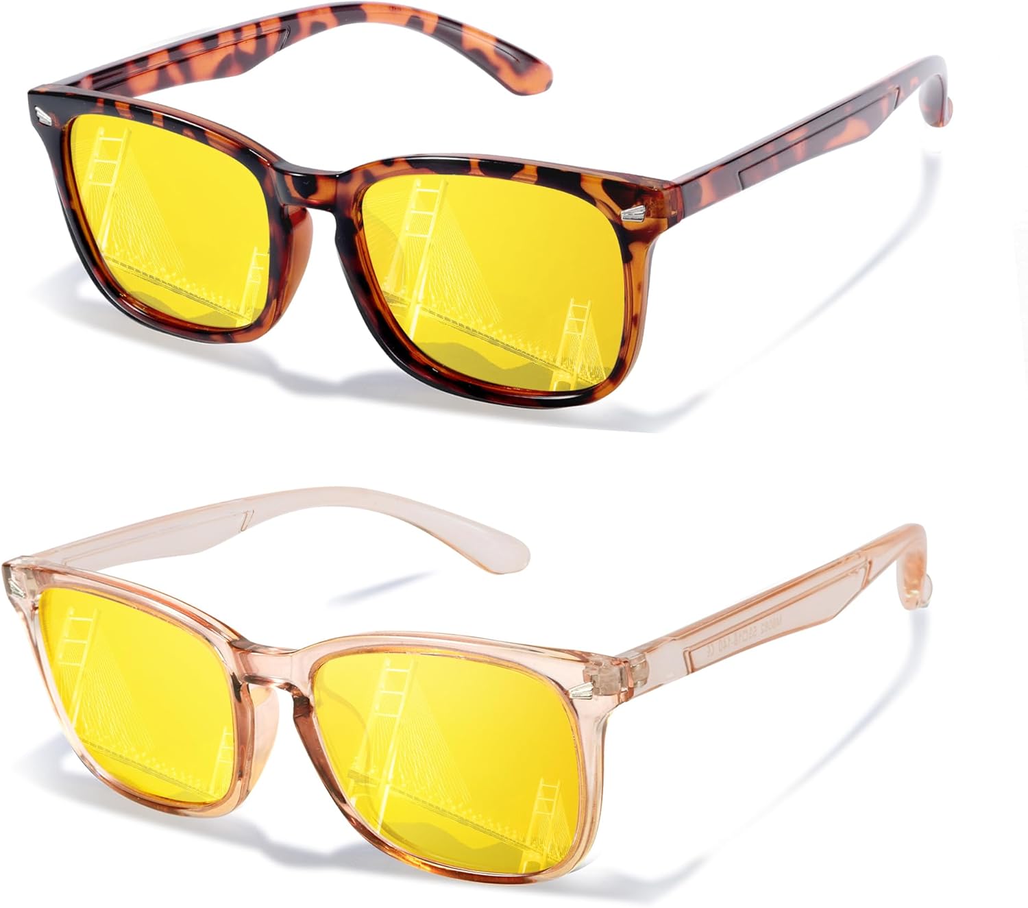 Очки ночного видения Chicid для вождения, женские, поляризованные, с антибликовыми желтыми линзами и защитой от УФ-излучения UV400, D04 (2pc) Clear Brown Frame/Yellow Lens+tortoise Frame/Yellow Lens
Очки ночного видения Chicid для вождения, женские, поляризованные, с антибликовыми желтыми линзами и защитой от УФ-излучения UV400, D04 (2pc) Clear Brown Frame/Yellow Lens+tortoise Frame/Yellow Lens