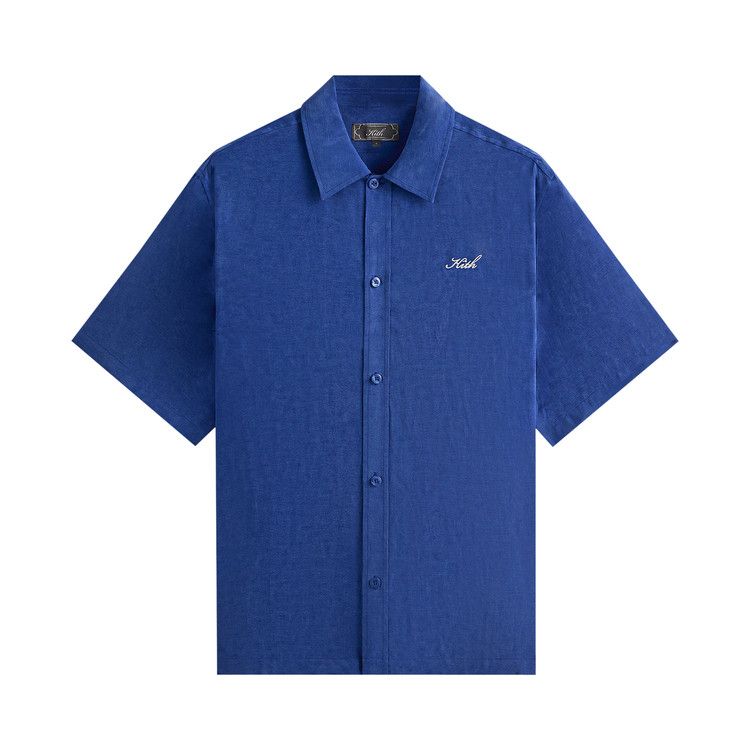 Рубашка Kith Cupro Linen Short-Sleeve Boxy Collared Overshirt, Current
Рубашка Kith Cupro Linen Short-Sleeve Boxy Collared Overshirt, Current