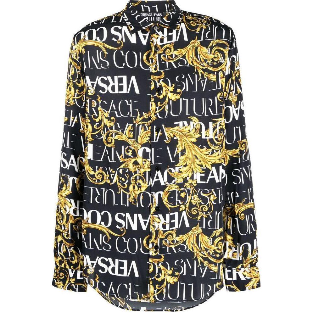 VERSACE JEANS COUTURE Мужская черная рубашка
VERSACE JEANS COUTURE Мужская черная рубашка