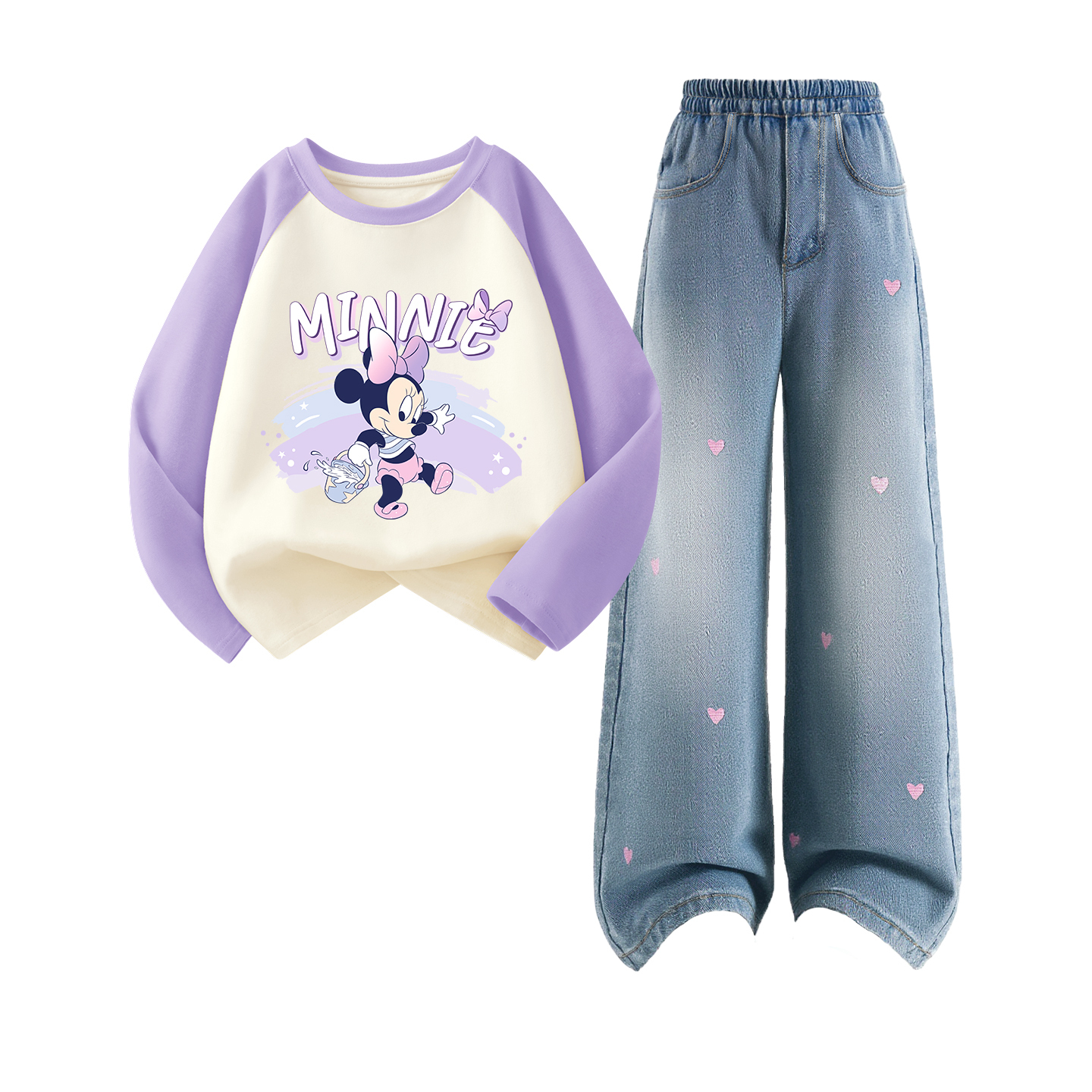 Детская повседневная спортивная одежда Disney, фиолетовый
Детская повседневная спортивная одежда Disney, фиолетовый