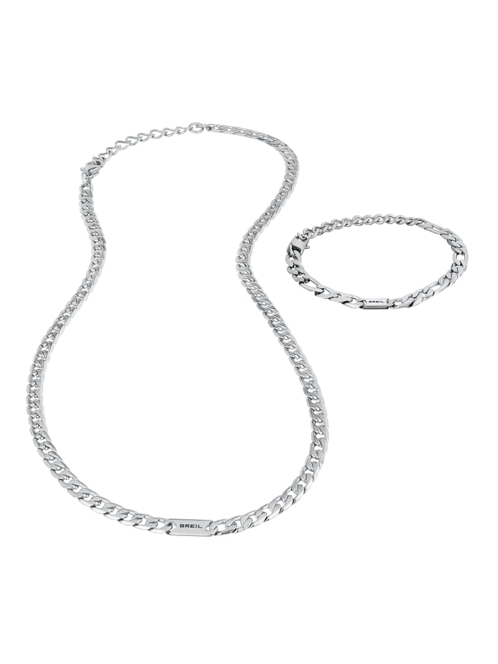 Breil Браслет в стильном подарочном наборе, серебряный
Breil Браслет в стильном подарочном наборе, серебряный