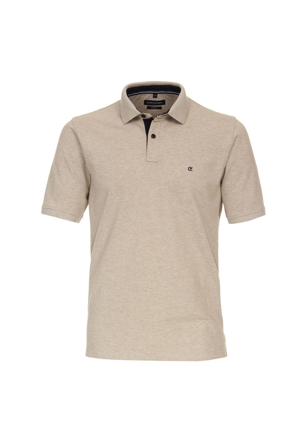 Мужская однотонная рубашка-поло CASAMODA, цвет Champagner
Мужская однотонная рубашка-поло CASAMODA, цвет Champagner