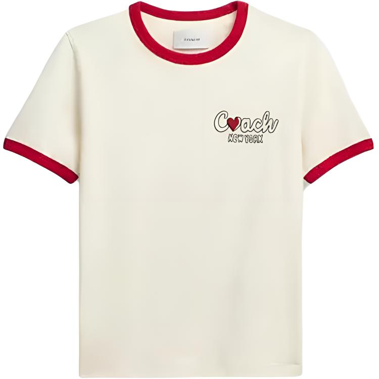 Футболка FW25 Regular женская COACH, белый
Футболка FW25 Regular женская COACH, белый