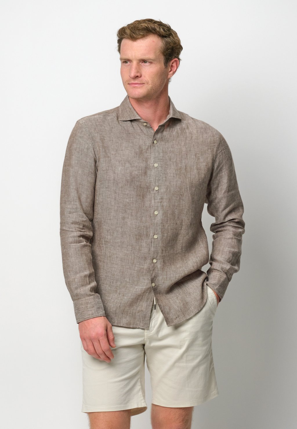 Рубашка PROFUOMO, коричневый
Рубашка PROFUOMO, коричневый