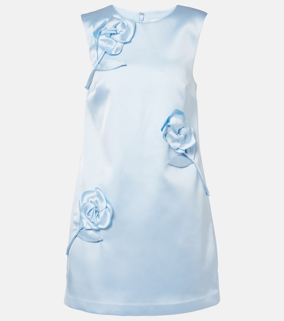Атласное мини-платье с цветочной аппликацией Self-Portrait, синий
Атласное мини-платье с цветочной аппликацией Self-Portrait, синий