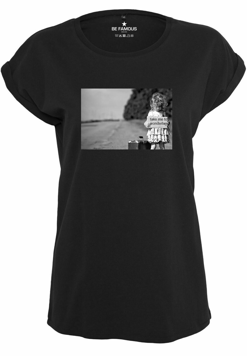 Футболка с принтом CLASSIC ROLL UP WONDERPHO Be Famous, цвет black
Футболка с принтом CLASSIC ROLL UP WONDERPHO Be Famous, цвет black