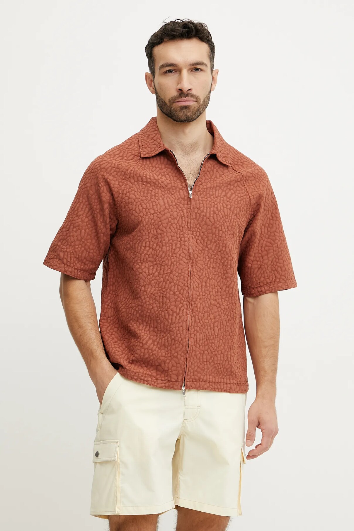 Хлопковая рубашка OAS, оранжевый
Хлопковая рубашка OAS, оранжевый