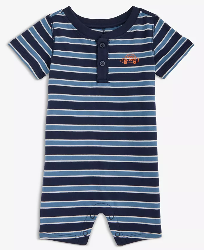 Полосатый купальник Cool Lil Dude для малышей First Impressions, синий
Полосатый купальник Cool Lil Dude для малышей First Impressions, синий