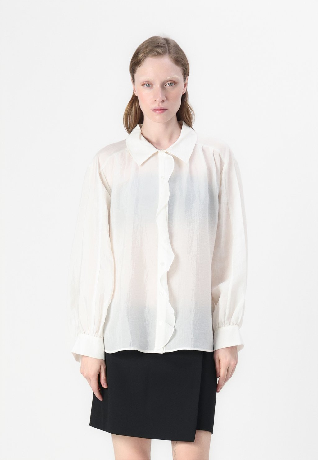 Блузка на пуговицах THISTLE Samsøe Samsøe, молочный
Блузка на пуговицах THISTLE Samsøe Samsøe, молочный