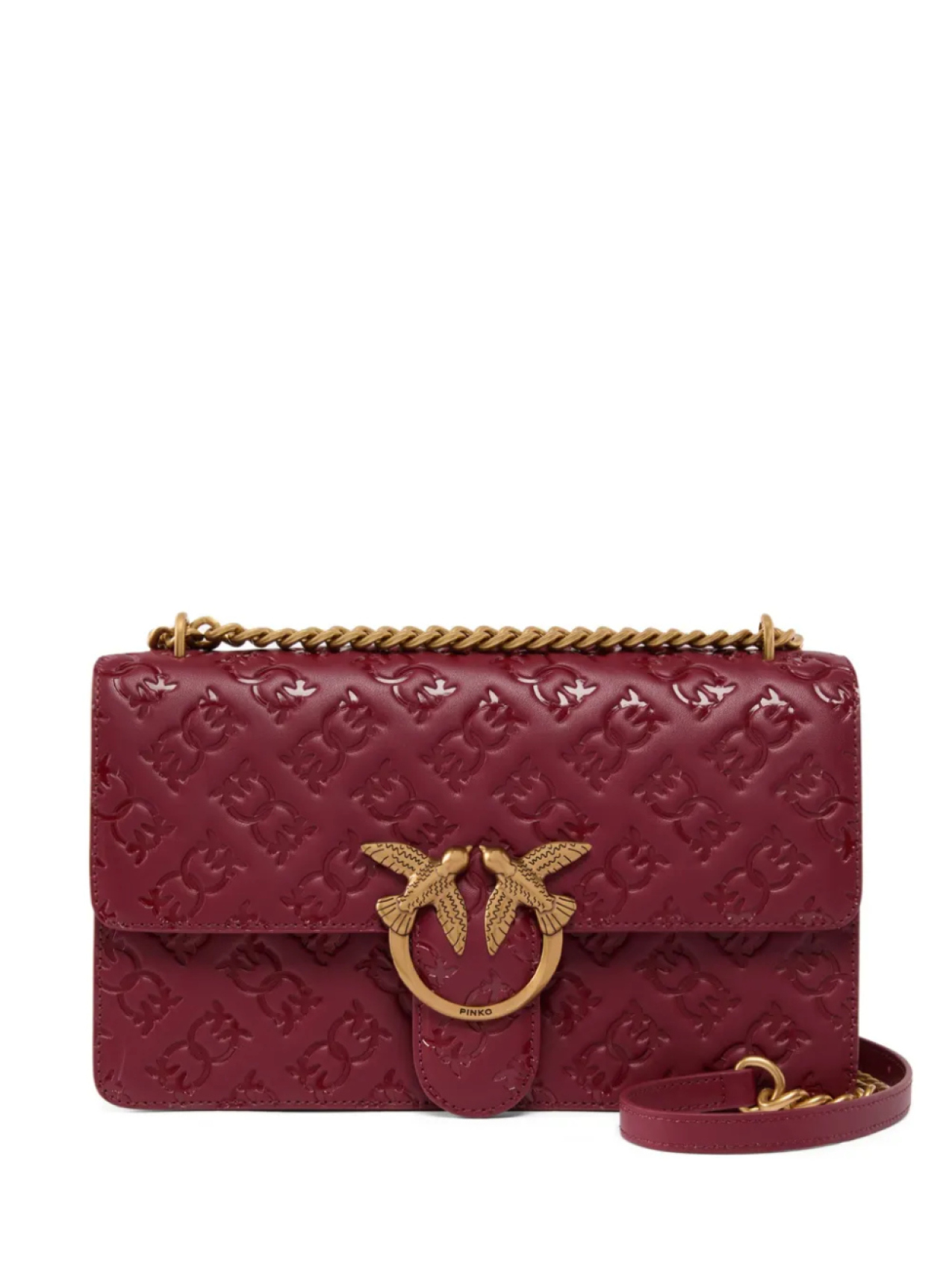 Сумка на плечо с декором Love Birds PINKO, розовый
Сумка на плечо с декором Love Birds PINKO, розовый