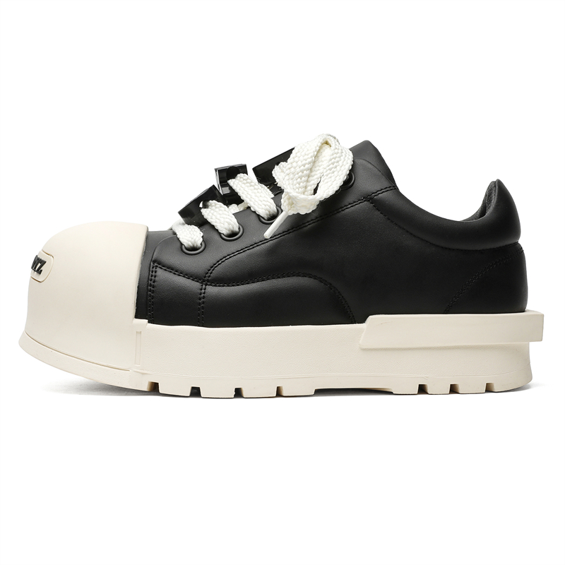 KUNGFUDEER Низкие повседневные кроссовки унисекс черно-белые белые, цвет White
KUNGFUDEER Низкие повседневные кроссовки унисекс черно-белые белые, цвет White