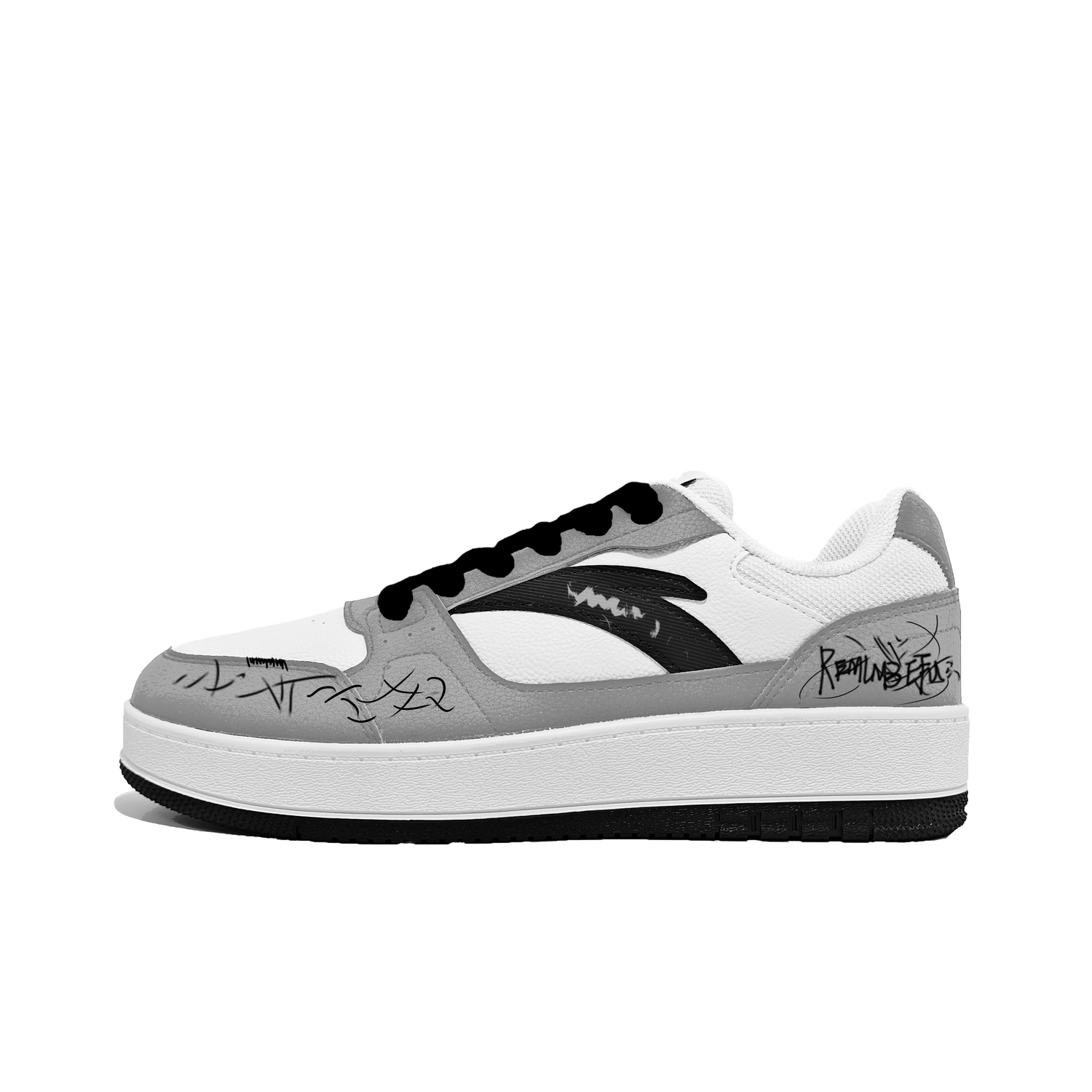 Оригинальные 2 легкие и износостойкие низкие кроссовки для скейтбординга мужские gray ANTA, черный/серый
Оригинальные 2 легкие и износостойкие низкие кроссовки для скейтбординга мужские gray ANTA, черный/серый