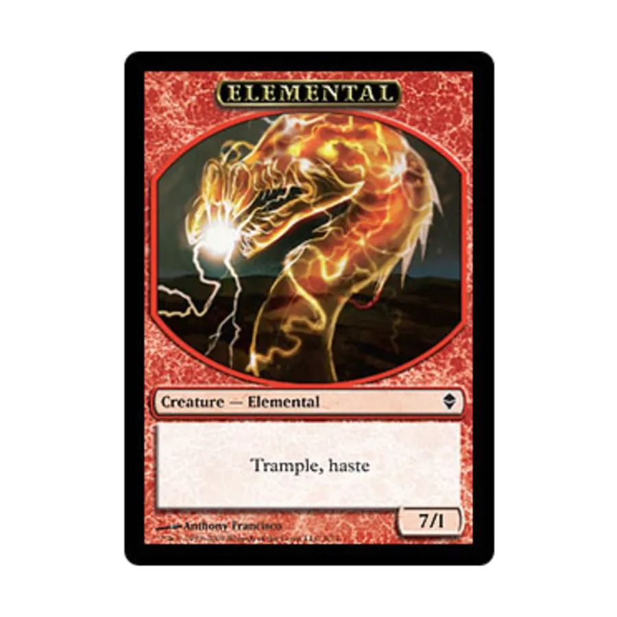 CCG Элементаль - Жетон (С), MTG - Zendikar
CCG Элементаль - Жетон (С), MTG - Zendikar