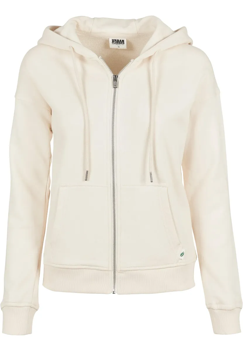 Толстовка URBAN CLASSICS " Urban Classics Women's Ladies Organic Terry Zip Hoody", белый 
Толстовка URBAN CLASSICS " Urban Classics Women's Ladies Organic Terry Zip Hoody", белый