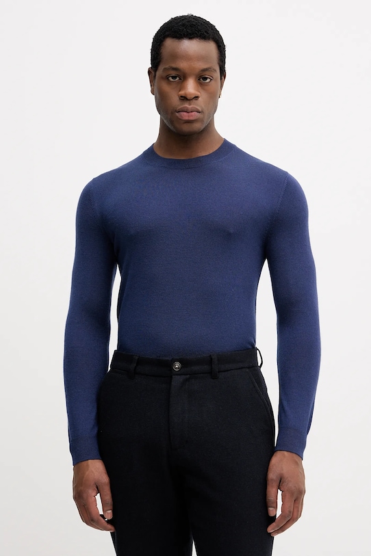 Шерстяной свитер Sisley, темно-синий
Шерстяной свитер Sisley, темно-синий
