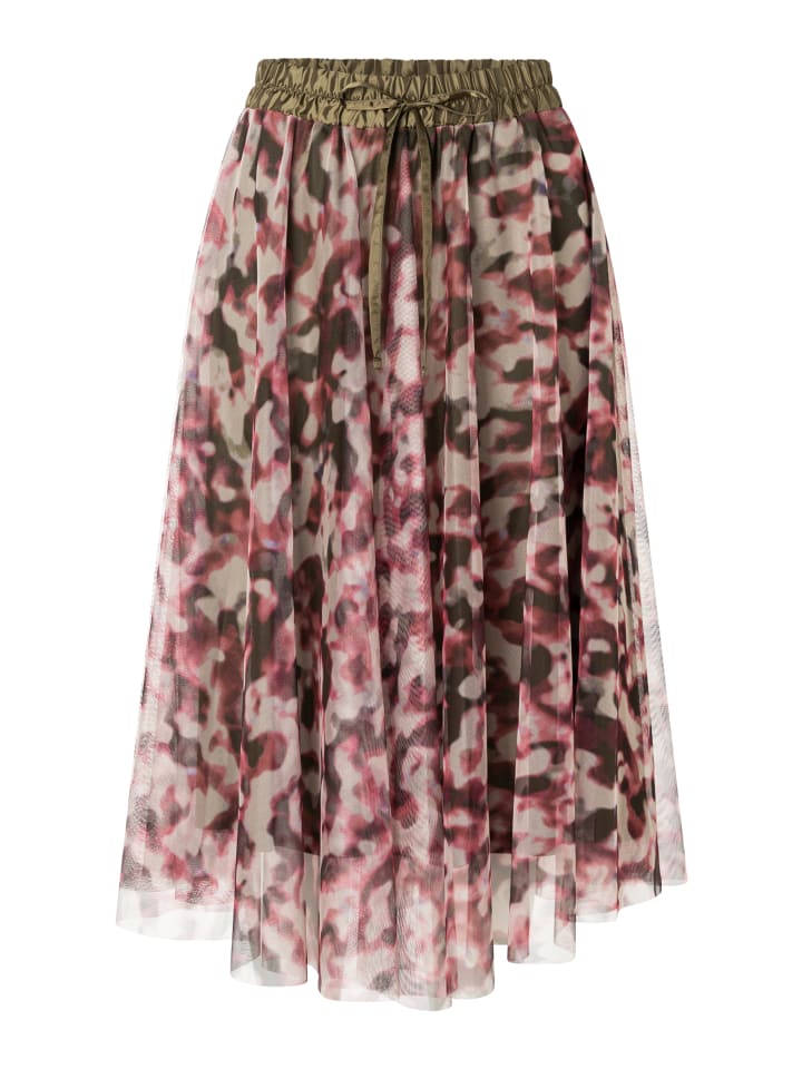 юбка из цветной сетки, цветочный принт с акварельным принтом More & More
юбка из цветной сетки, цветочный принт с акварельным принтом More & More