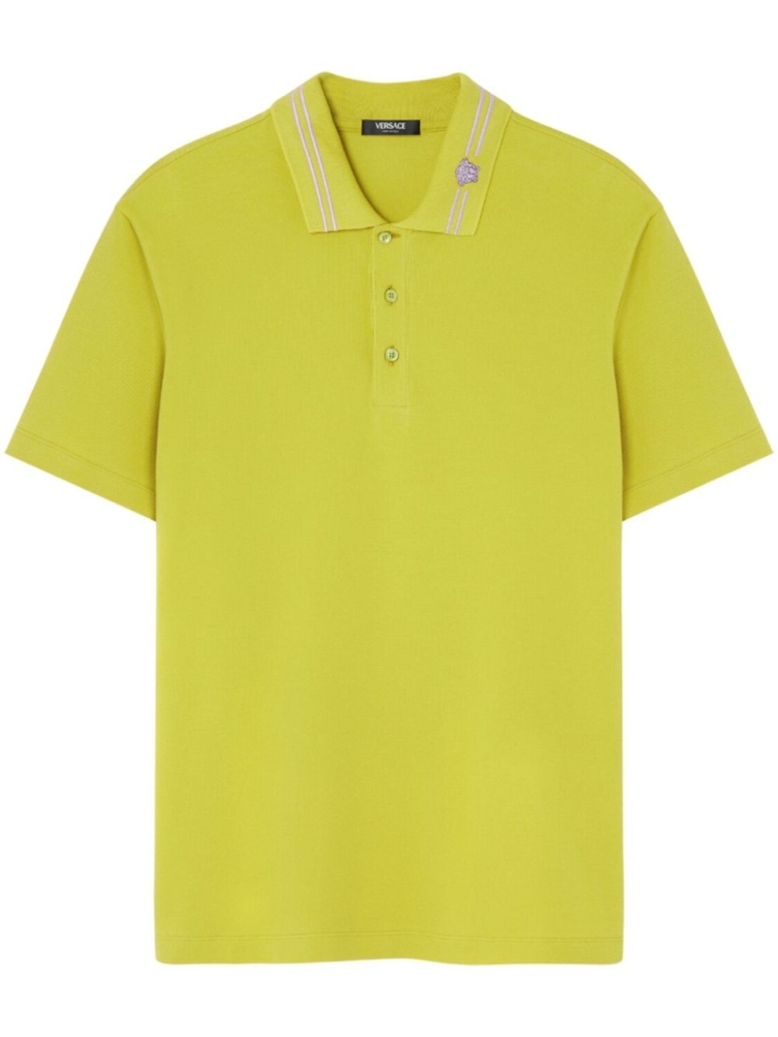 Versace рубашка поло с вышивкой Medusa, зеленый
Versace рубашка поло с вышивкой Medusa, зеленый