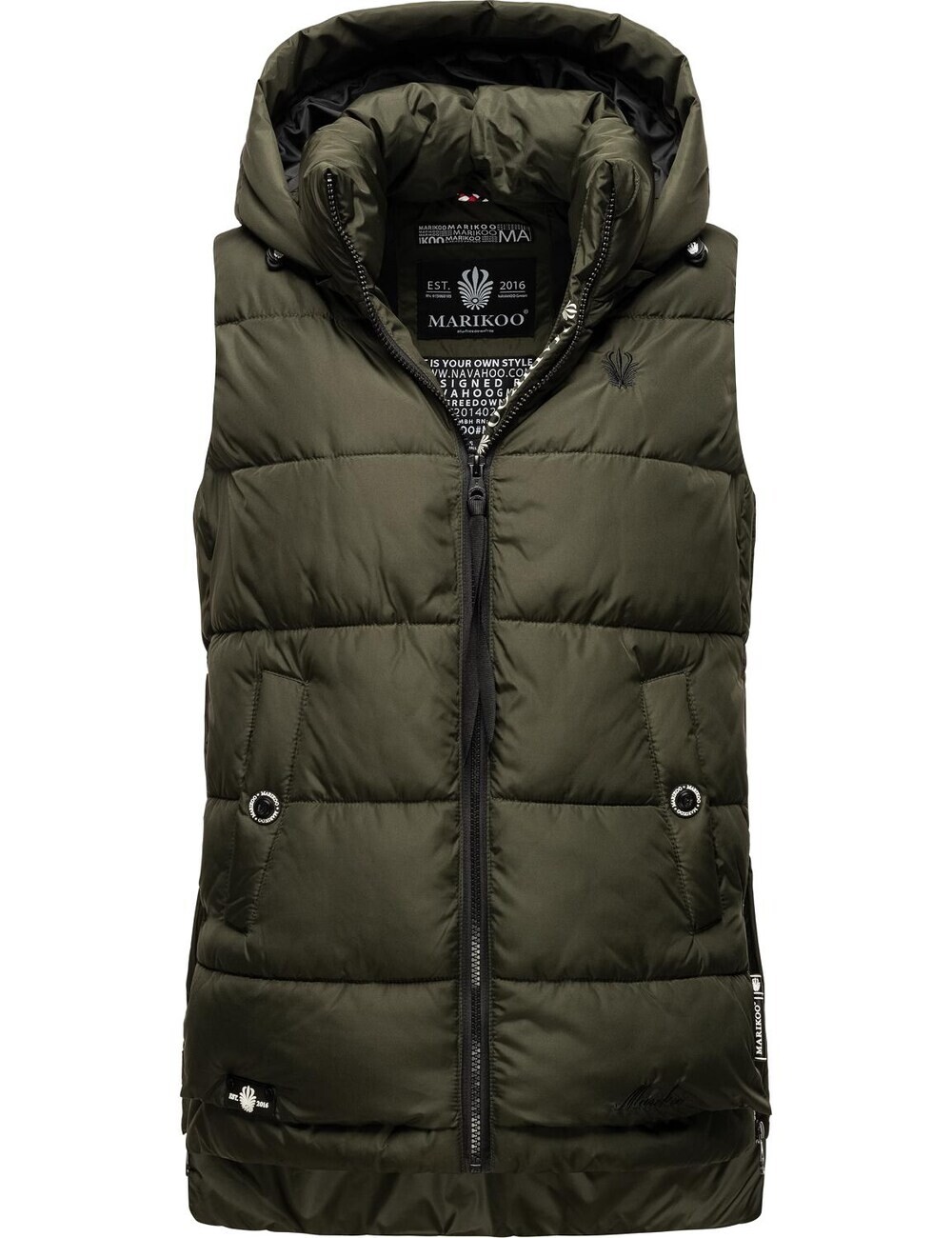 Жилет Marikoo Zarinaa, темно-зеленый
Жилет Marikoo Zarinaa, темно-зеленый