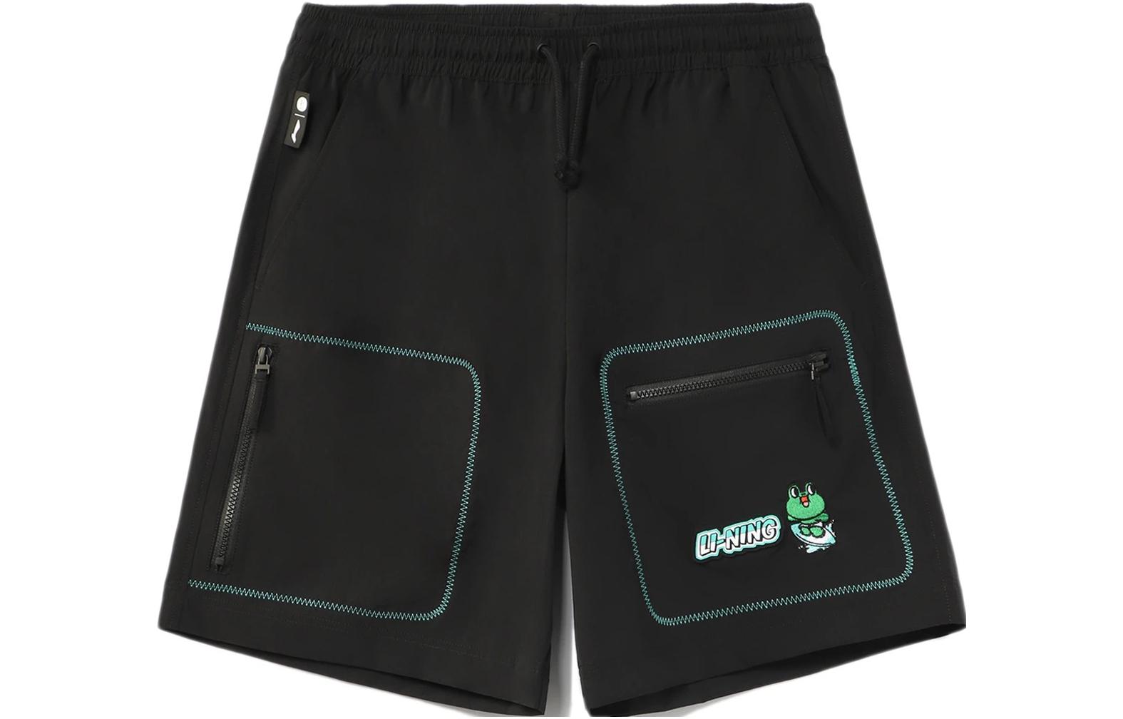 Линия LiNing x LINE FRIENDS Спортивные шорты унисекс черные
Линия LiNing x LINE FRIENDS Спортивные шорты унисекс черные