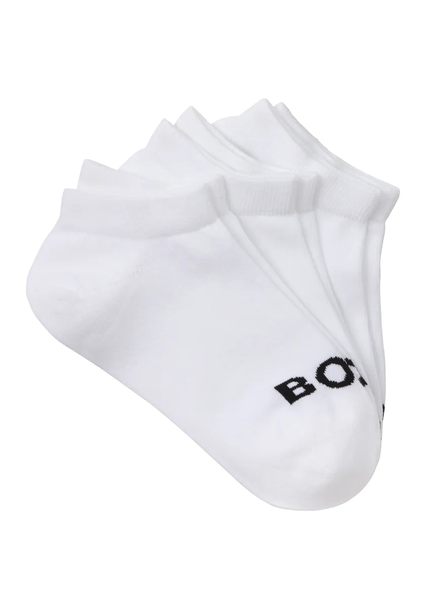 Носки-кроссовки BOSS "3P AS Logo CC W" (3 шт. в упаковке), с надписью логотипа BOSS, белый
Носки-кроссовки BOSS "3P AS Logo CC W" (3 шт. в упаковке), с надписью логотипа BOSS, белый