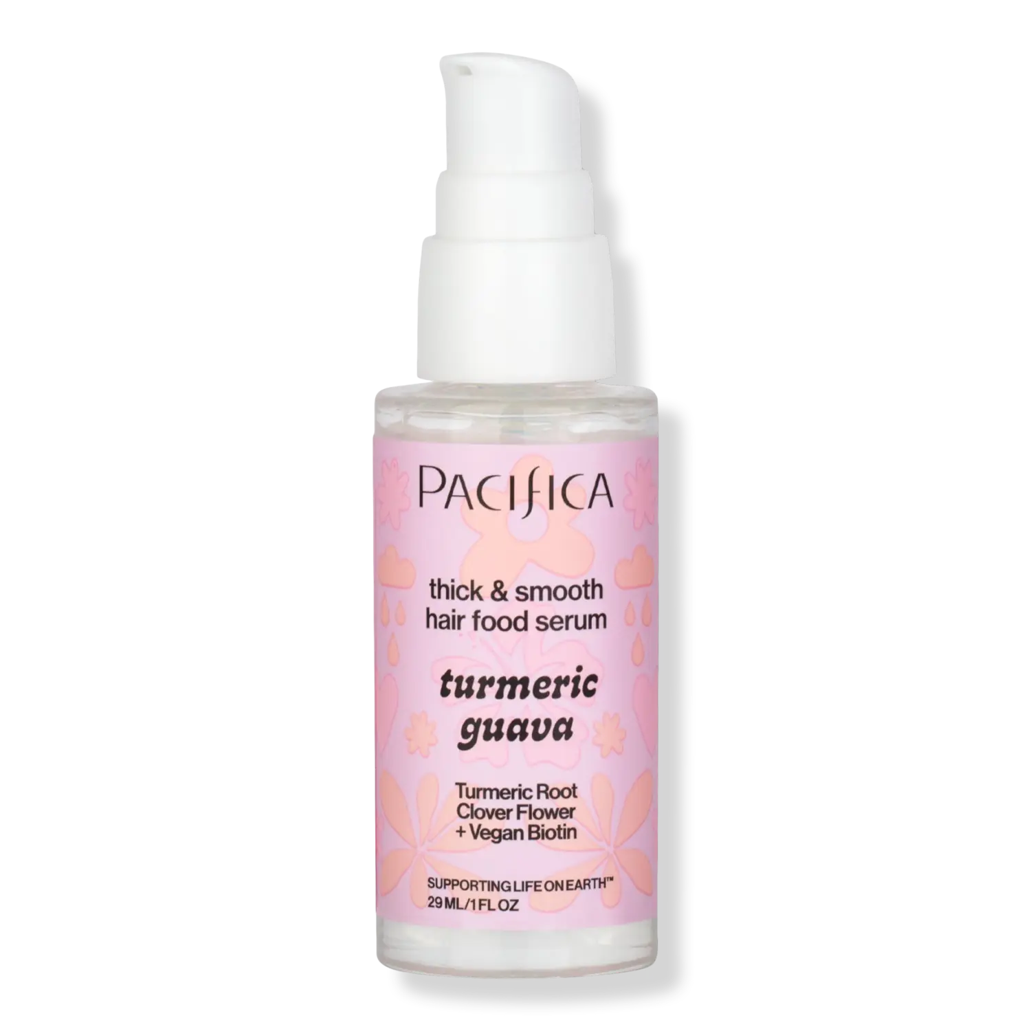 Сыворотка для волос с куркумой и гуавой для придания густоты и гладкости. Pacifica
Сыворотка для волос с куркумой и гуавой для придания густоты и гладкости. Pacifica