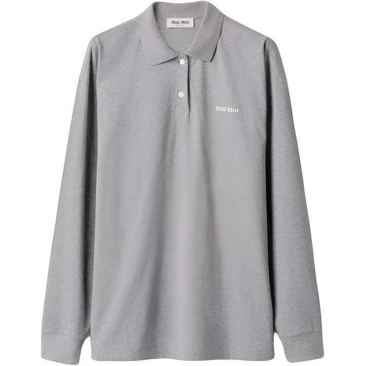 Футболка поло женская MIU MIU, серый
Футболка поло женская MIU MIU, серый