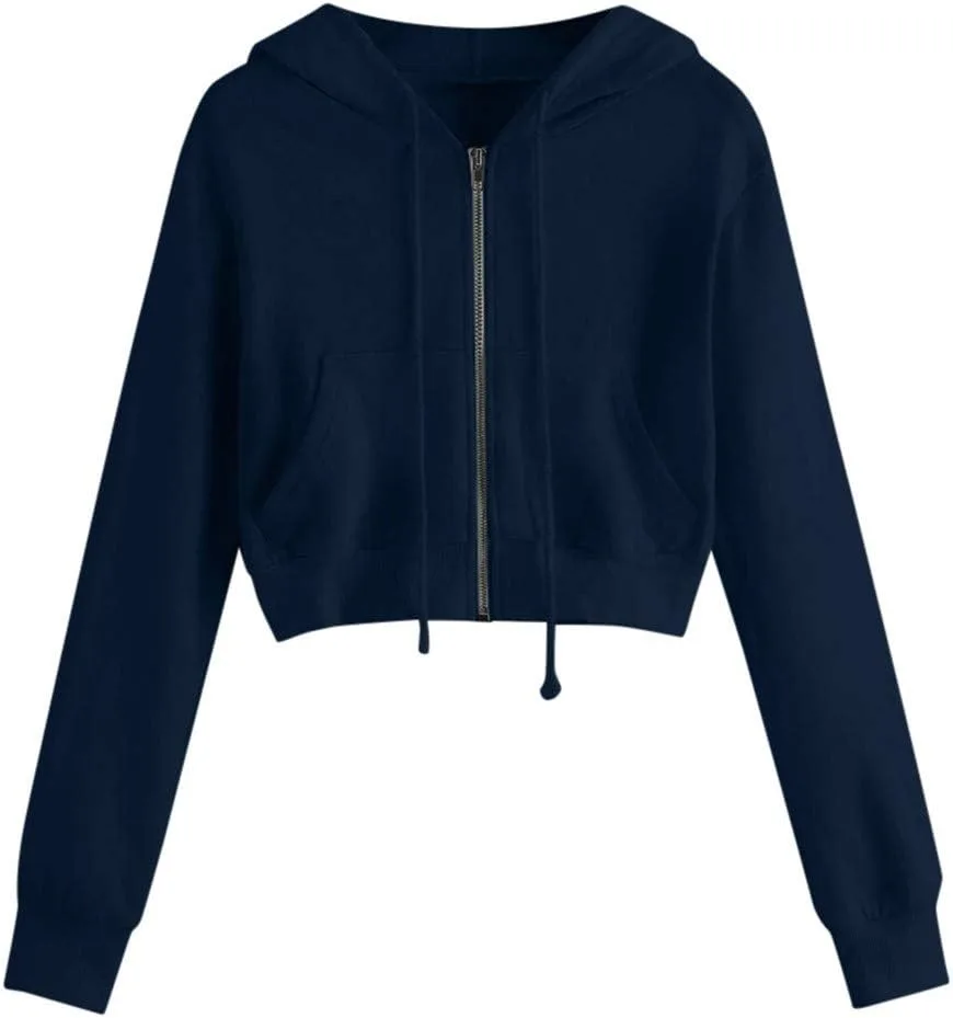 Женская худи на молнии с капюшоном на шнурке XUNRYAN
Женская худи на молнии с капюшоном на шнурке XUNRYAN