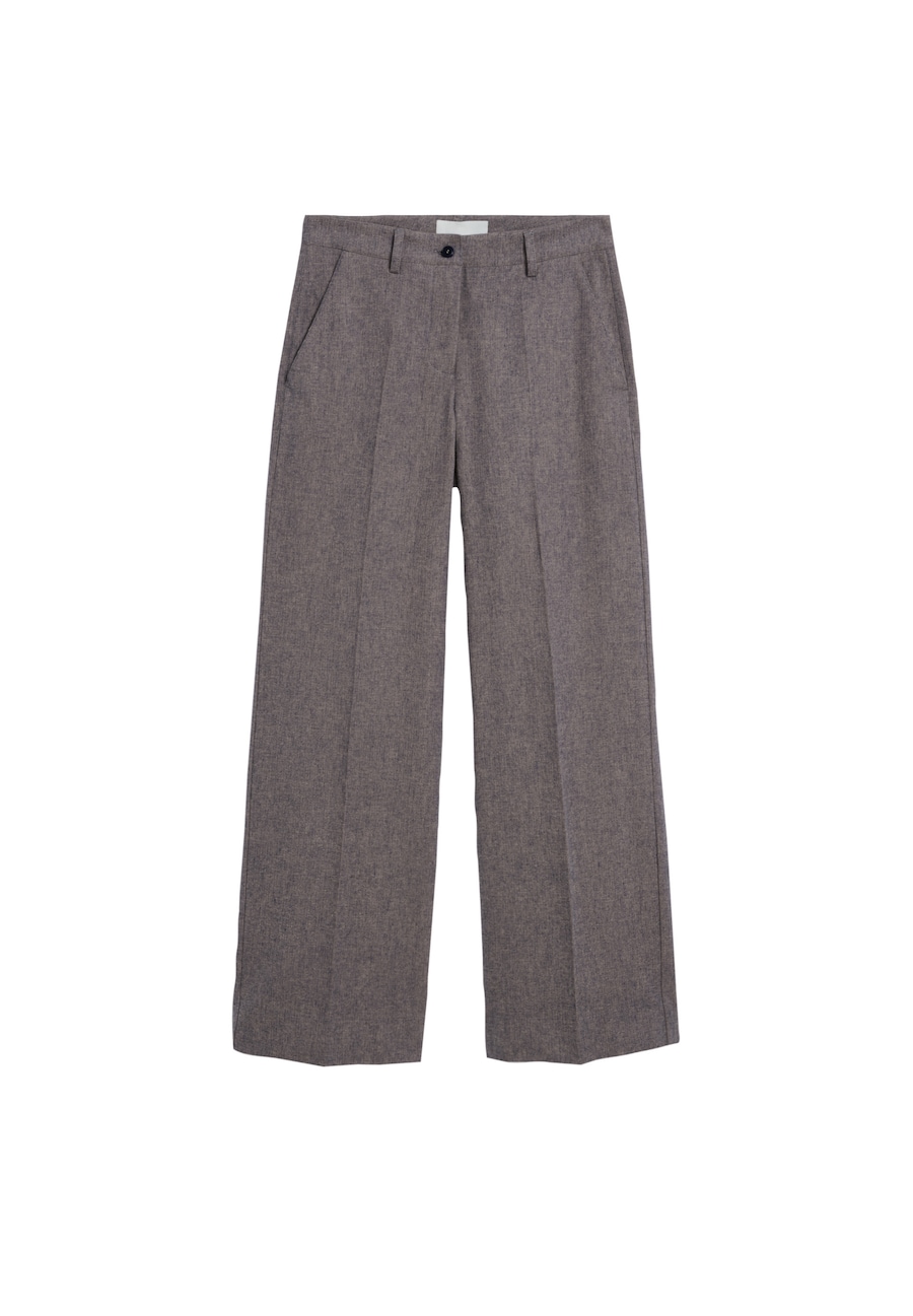 Широкие брюки со складками ARMEDANGELS Leandraa Handaas, серый
Широкие брюки со складками ARMEDANGELS Leandraa Handaas, серый