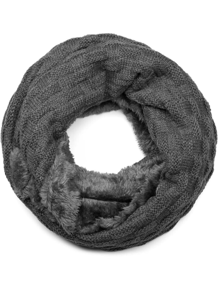 Шарф styleBREAKER, темно-серый 
Шарф styleBREAKER, темно-серый