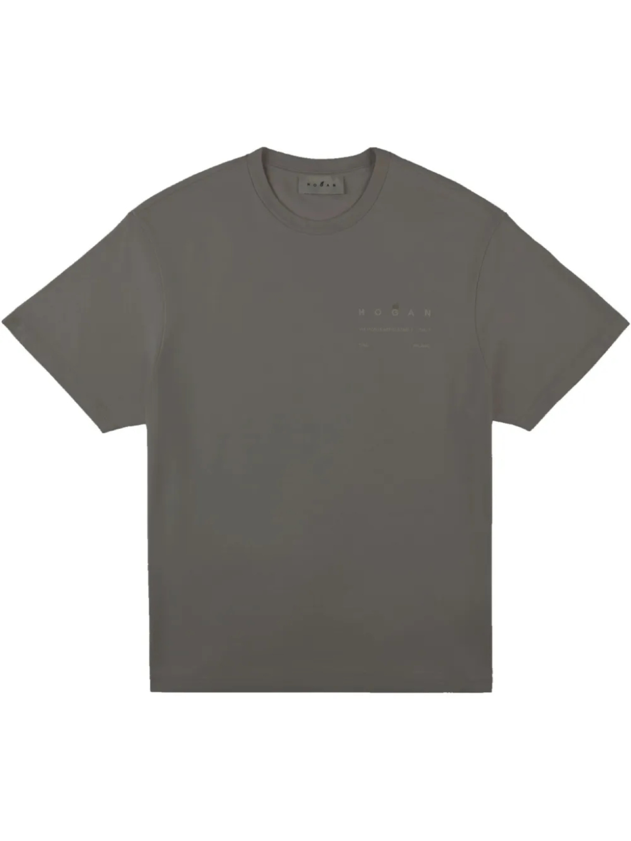 Футболка с логотипом Hogan, нейтральный 
Футболка с логотипом Hogan, нейтральный