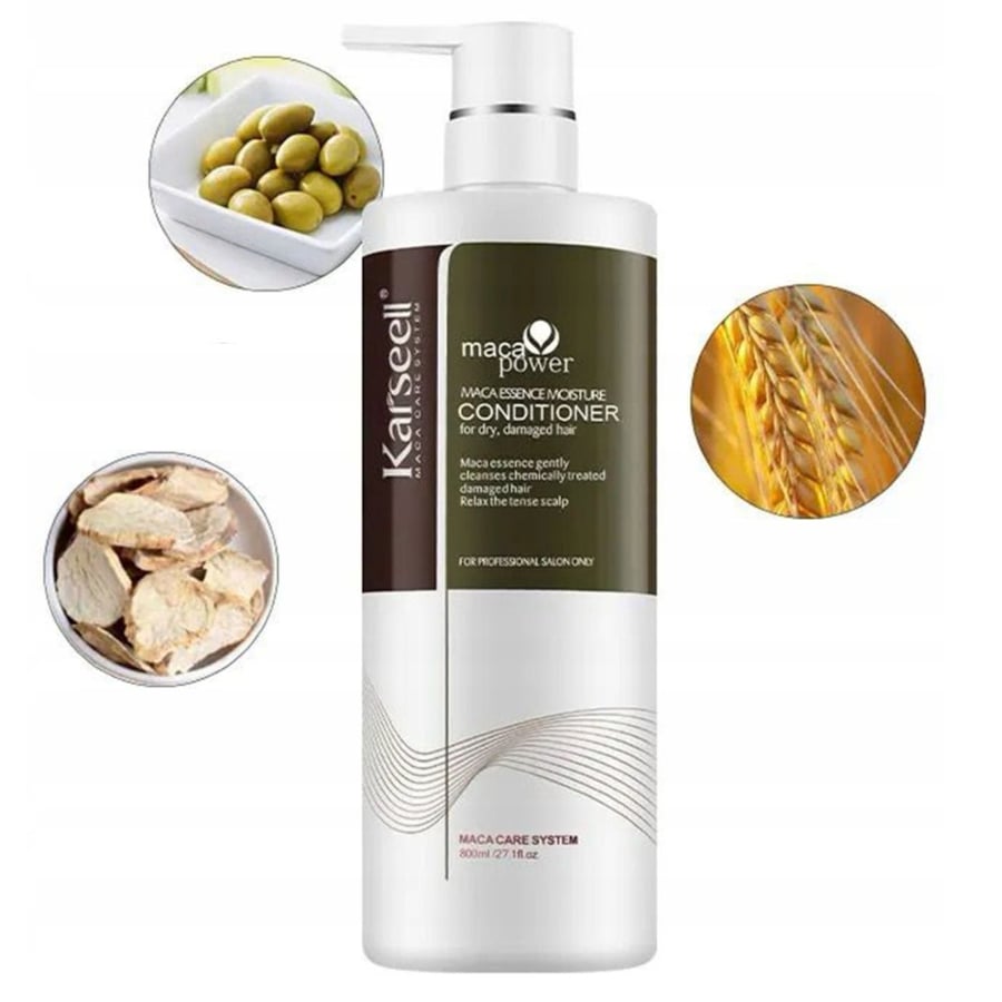 Karseell Maca Essence Repair Conditioner / Увлажняющий кондиционер для сухих, поврежденных и ломких волос 500 мл
Karseell Maca Essence Repair Conditioner / Увлажняющий кондиционер для сухих, поврежденных и ломких волос 500 мл