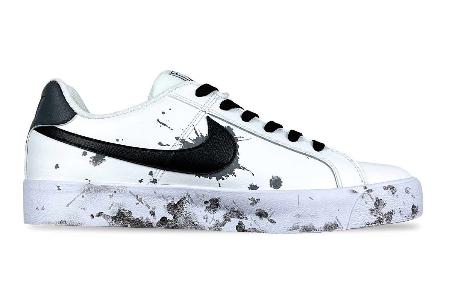 Кроссовки Nike Court Royale Skateboarding Shoes Unisex Low-top Black, белый
Кроссовки Nike Court Royale Skateboarding Shoes Unisex Low-top Black, белый