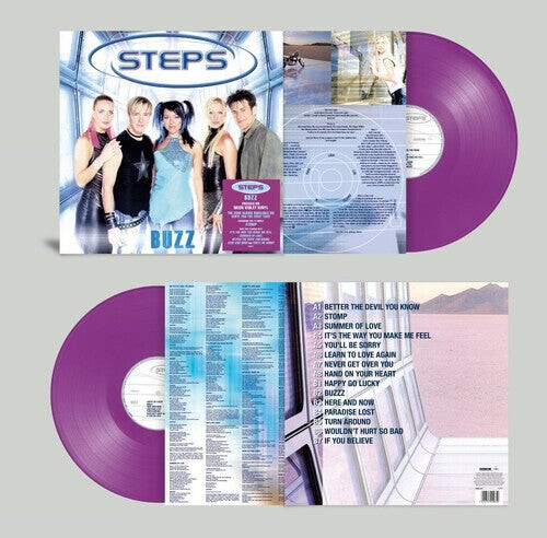 Виниловая пластинка Steps: Buzz - 140-Gram Neon Violet Colored Vinyl
Виниловая пластинка Steps: Buzz - 140-Gram Neon Violet Colored Vinyl