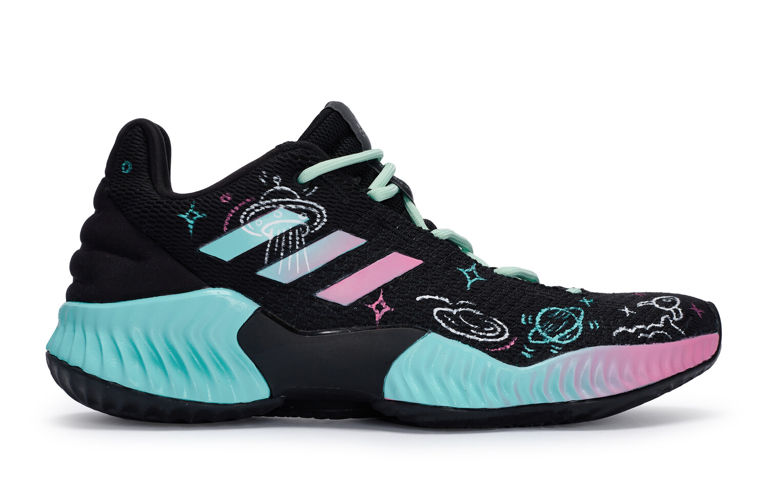 Баскетбольные кроссовки Pro Bounce 2018 мужские с низким верхом, синие/розовые Adidas
Баскетбольные кроссовки Pro Bounce 2018 мужские с низким верхом, синие/розовые Adidas