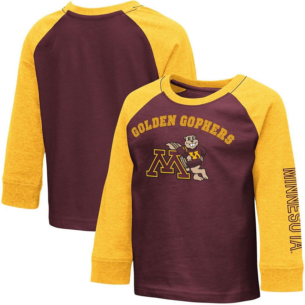 Футболка реглан с длинными рукавами для малышей Colosseum Heathered Maroon Minnesota Golden Gophers, цвет Min Red
Футболка реглан с длинными рукавами для малышей Colosseum Heathered Maroon Minnesota Golden Gophers, цвет Min Red