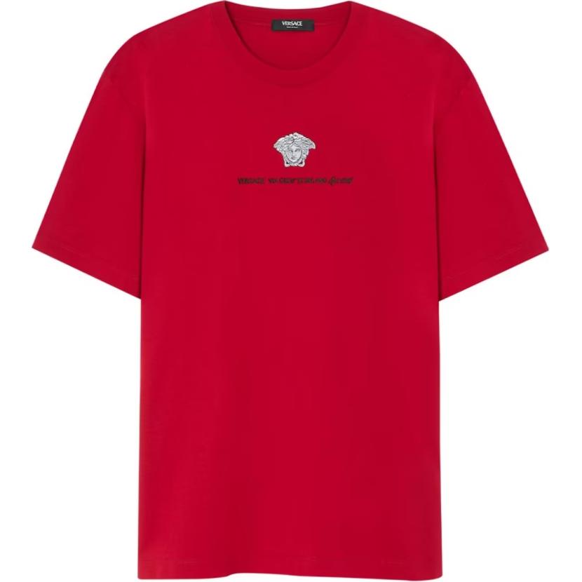 Футболка с вышитым логотипом VERSACE, красный
Футболка с вышитым логотипом VERSACE, красный