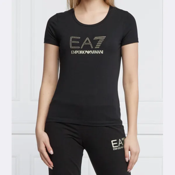 Футболка стандартного кроя Ea7, черный
Футболка стандартного кроя Ea7, черный