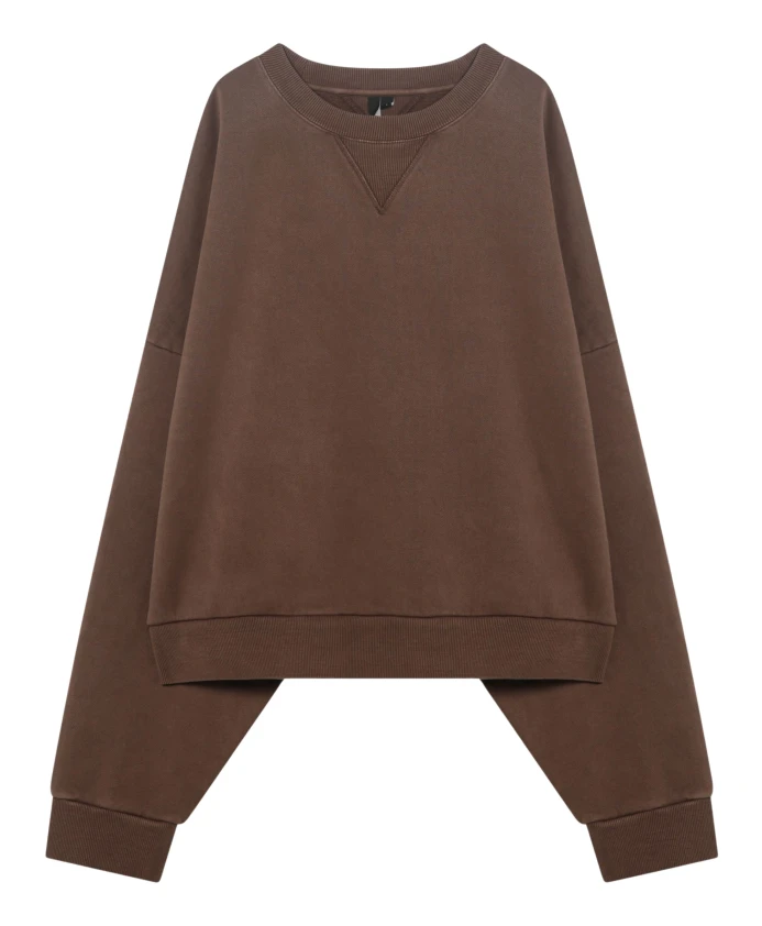 Свитер с круглым вырезом Entire Studios, коричневый
Свитер с круглым вырезом Entire Studios, коричневый
