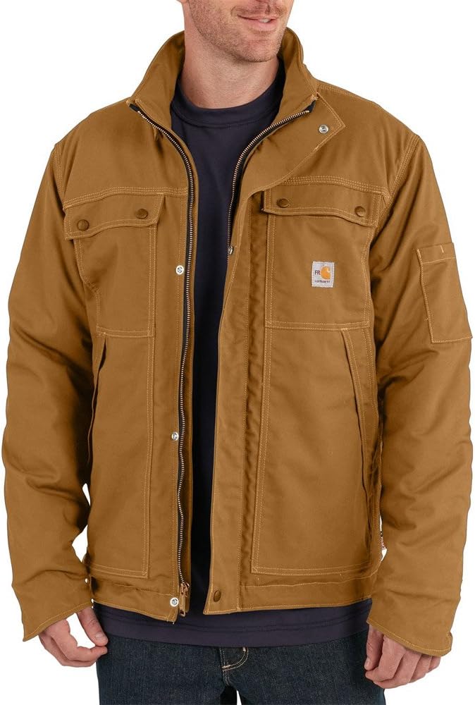 Куртка Carhartt Flame Resistant Full Swing Relaxed Fit Quick Duck утепленная, Carhartt Brown
Куртка Carhartt Flame Resistant Full Swing Relaxed Fit Quick Duck утепленная, Carhartt Brown