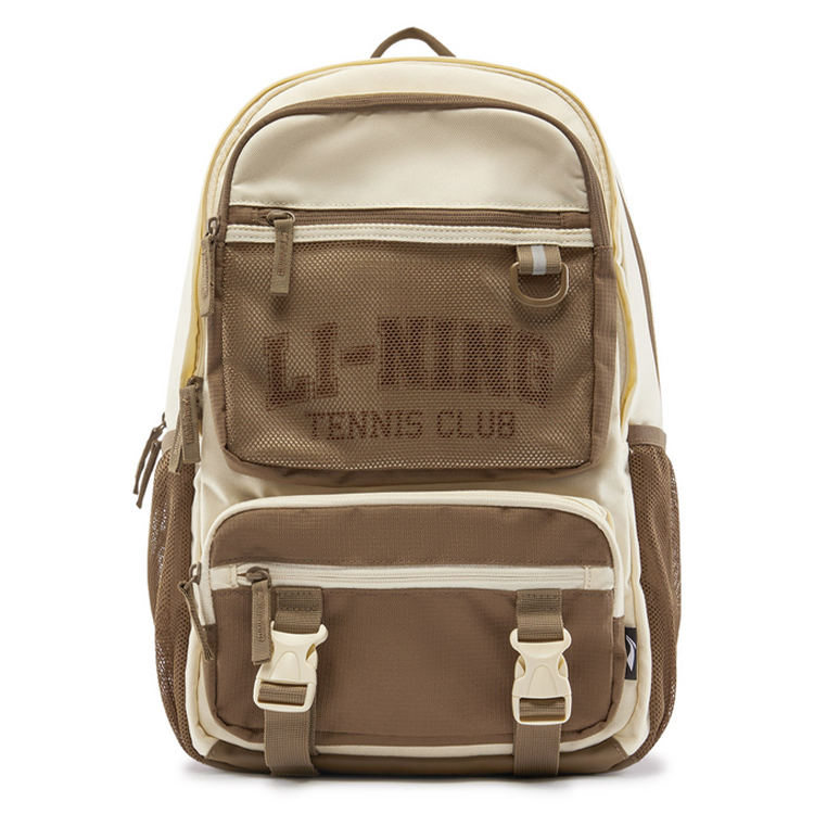 LINING Спортивный рюкзак из полиэстера унисекс светло-кремовый с коричневыми акцентами, Light Cream & Brown
LINING Спортивный рюкзак из полиэстера унисекс светло-кремовый с коричневыми акцентами, Light Cream & Brown