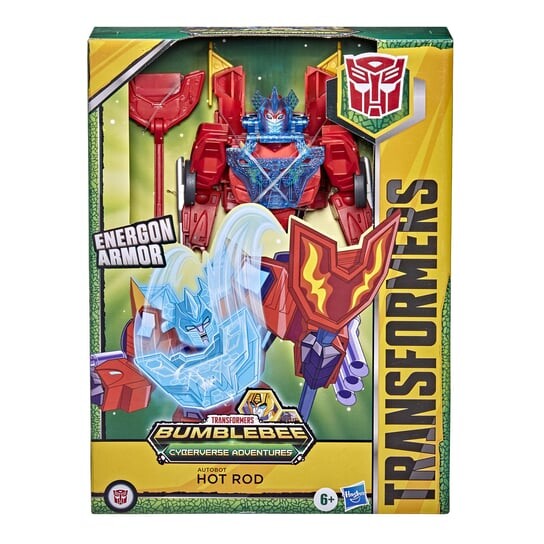 Hasbro, фигурка TRANSFORMERS CYBERVERSE ACTION ATTACKERS ULTIMATE - S4 HOT ROD
Hasbro, фигурка TRANSFORMERS CYBERVERSE ACTION ATTACKERS ULTIMATE - S4 HOT ROD
