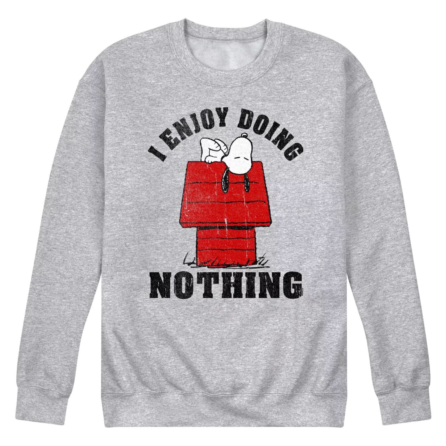 Мужской свитшот с рисунком Peanuts Snoopy I Enjoy Doing Nothing Licensed Character
Мужской свитшот с рисунком Peanuts Snoopy I Enjoy Doing Nothing Licensed Character