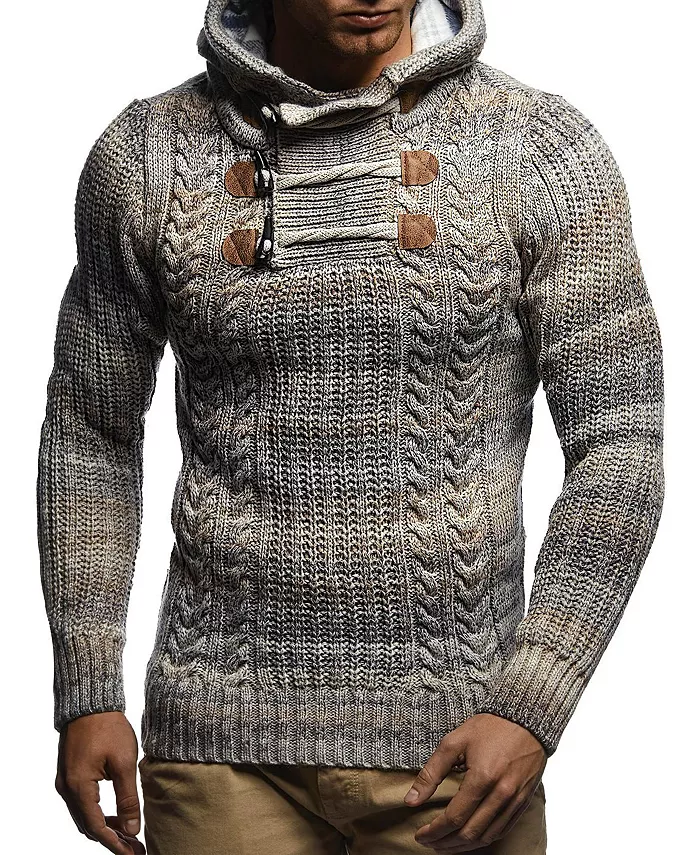 Мужской вязаный пуловер | Удлиненный худи приталенного кроя | Базовый зимний худи-свитер для мужчин Leif Nelson, коричневый/бежевый
Мужской вязаный пуловер | Удлиненный худи приталенного кроя | Базовый зимний худи-свитер для мужчин Leif Nelson, коричневый/бежевый