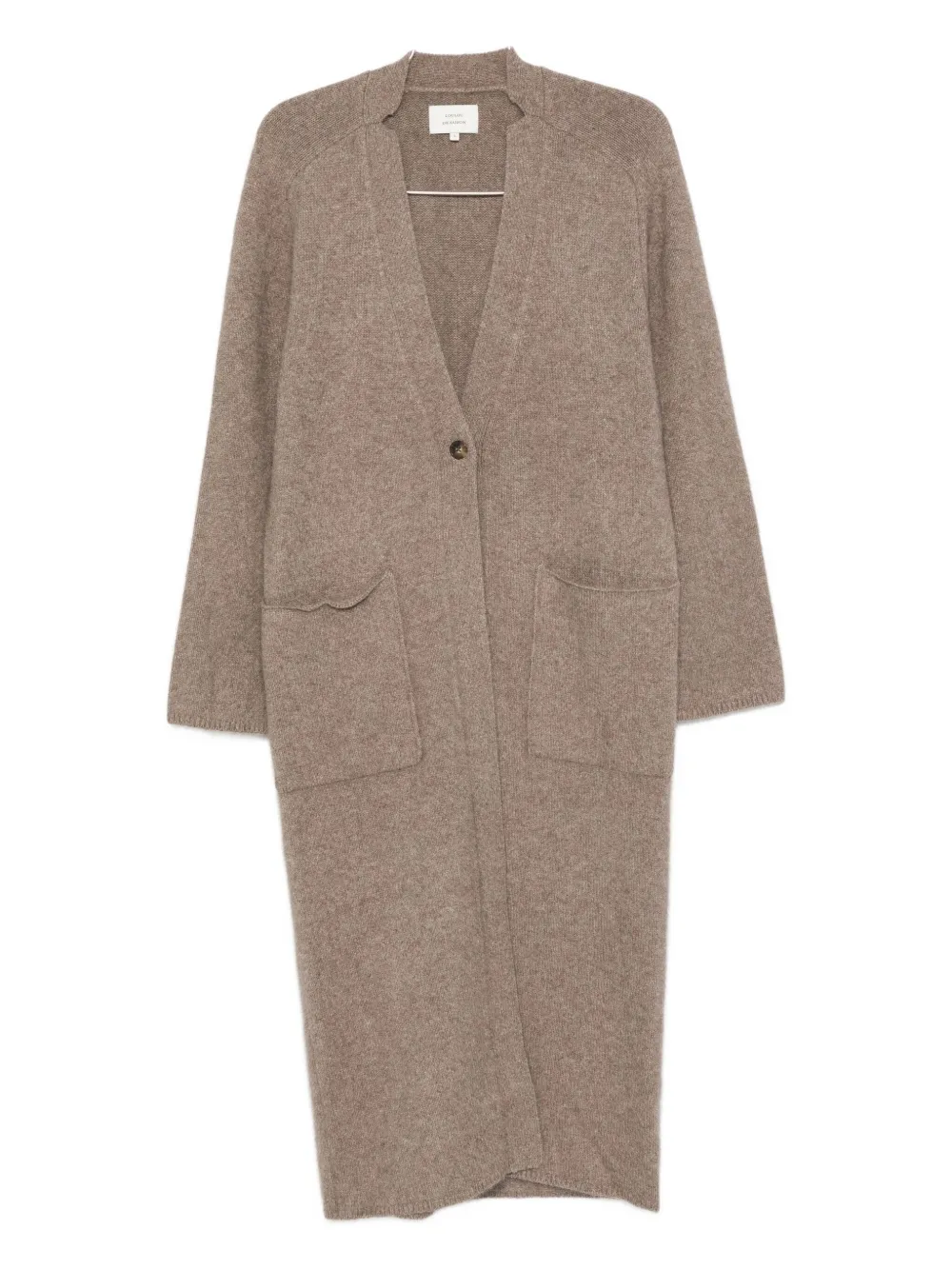 Пальто-кардиган с накладными карманами и пуговицами LouLou de Saison, нейтральный
Пальто-кардиган с накладными карманами и пуговицами LouLou de Saison, нейтральный