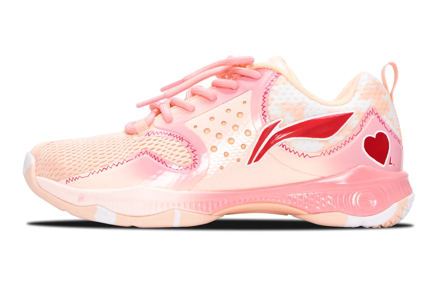 LINING Женские бадминтонные кроссовки low top с технологией Battle TD, амортизацией, устойчивостью к истиранию и упругими свойствами, цвет Pink
LINING Женские бадминтонные кроссовки low top с технологией Battle TD, амортизацией, устойчивостью к истиранию и упругими свойствами, цвет Pink